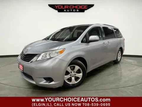 Silver 2014 Toyota Sienna LE 8 Passenger 4dr Mini Van for sale in Elgin, IL
