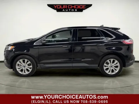 Photos of 2022 Ford Edge Titanium for sale in Elgin, IL at Your Choice Autos - Elgin