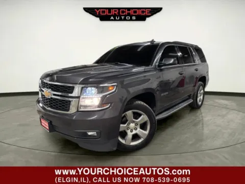 Gray 2017 Chevrolet Tahoe LT for sale in Elgin, IL