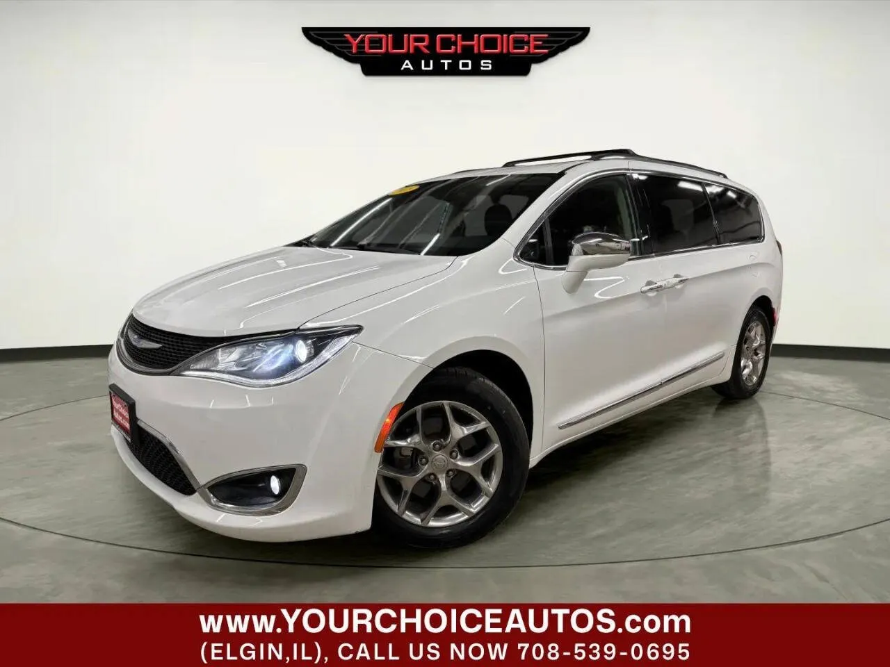 White 2018 Chrysler Pacifica Limited for sale in Elgin, IL