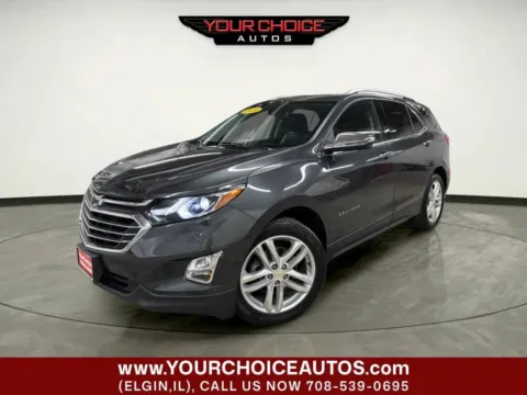 Gray 2018 Chevrolet Equinox Premier for sale in Elgin, IL