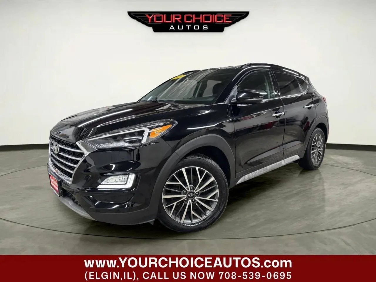 Black 2020 Hyundai Tucson Ultimate for sale in Elgin, IL