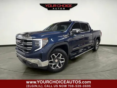 Blue 2023 GMC Sierra 1500 SLT for sale in Elgin, IL