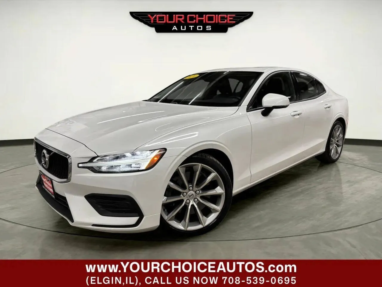 White 2020 Volvo S60 Momentum for sale in Elgin, IL