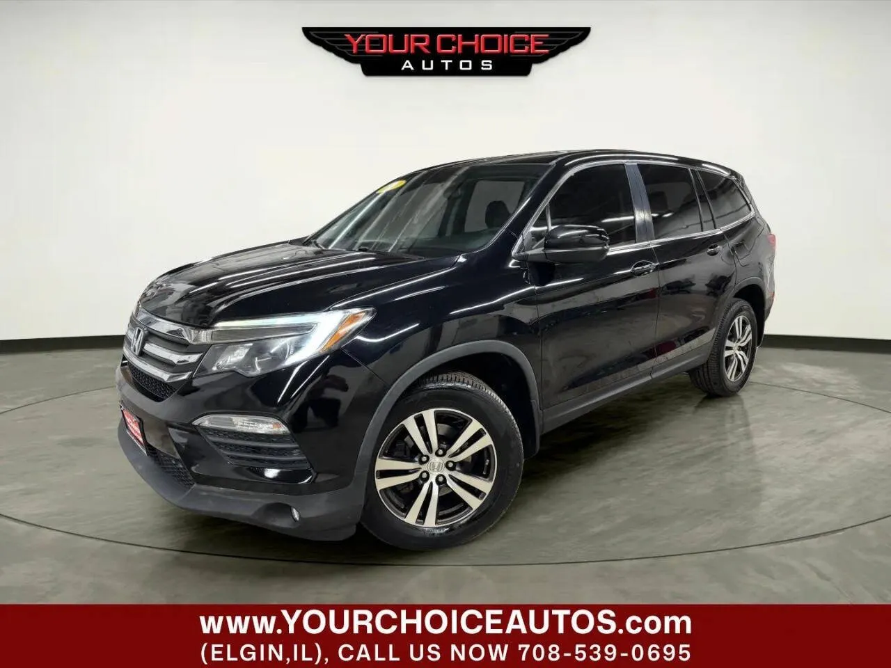 Black 2018 Honda Pilot EX-L for sale in Elgin, IL