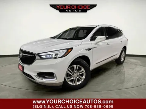 White 2021 Buick Enclave Essence for sale in Elgin, IL