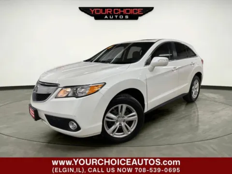 White 2014 Acura RDX Tech Pkg for sale in Elgin, IL