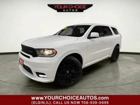 White 2019 Dodge Durango GT Plus for sale in Elgin, IL