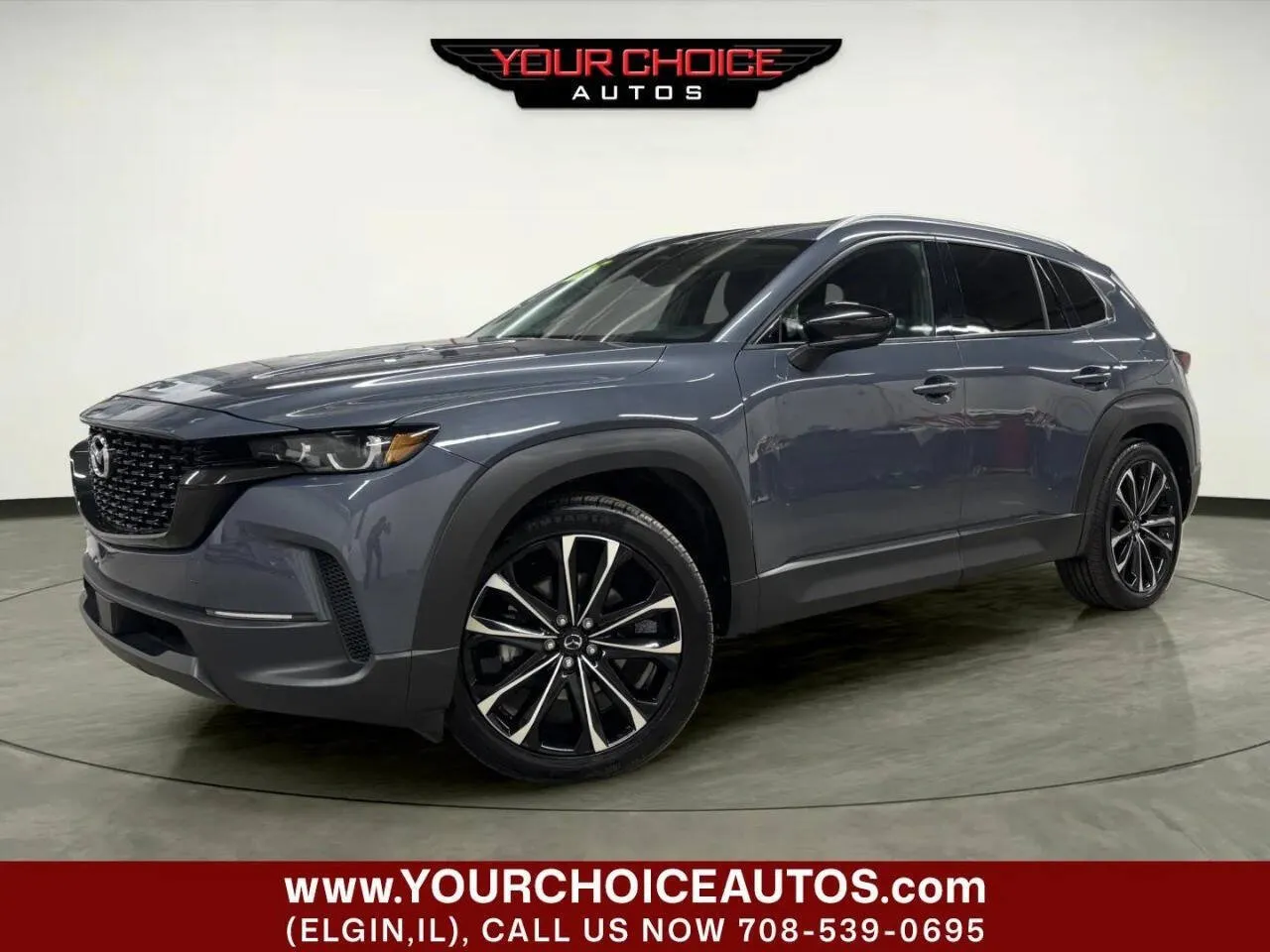 Gray 2025 Mazda CX-50 2.5 S Premium Plus Package for sale in Elgin, IL