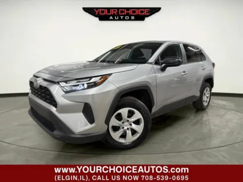 Silver 2025 Toyota RAV4 LE for sale in Elgin, IL