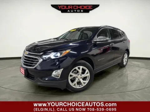 Blue 2020 Chevrolet Equinox Premier for sale in Elgin, IL