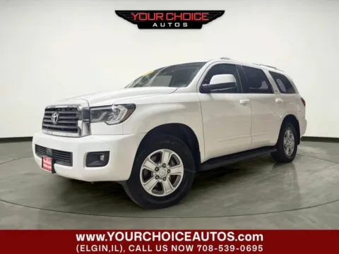 White 2018 Toyota Sequoia SR5 4x4 4dr SUV for sale in Elgin, IL