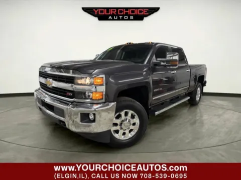 Gray 2015 Chevrolet Silverado 2500 HD Built After Aug 14 LTZ for sale in Elgin, IL