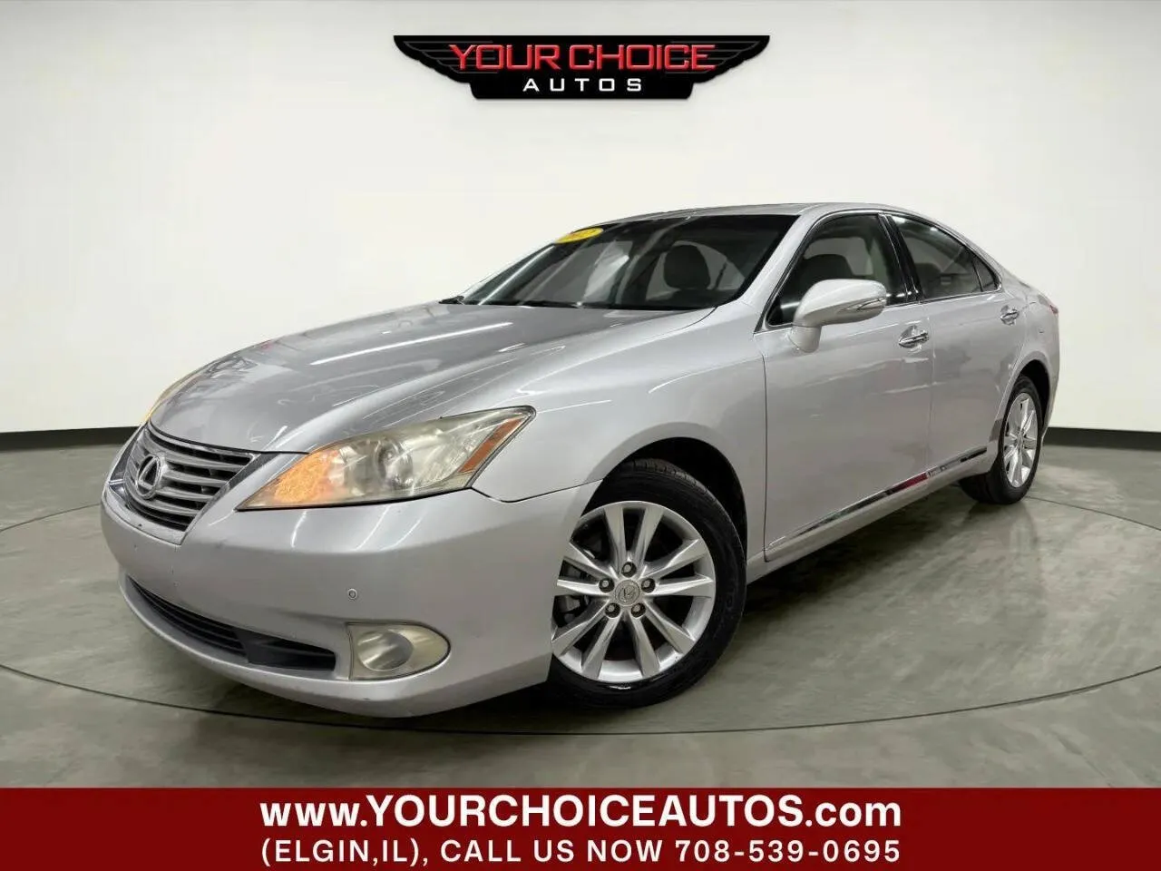 Silver 2012 Lexus ES 350 Base 4dr Sedan for sale in Elgin, IL