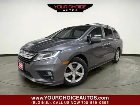 Gray 2019 Honda Odyssey EX L w/Navi w/RES 4dr Mini Van and RES for sale in Elgin, IL