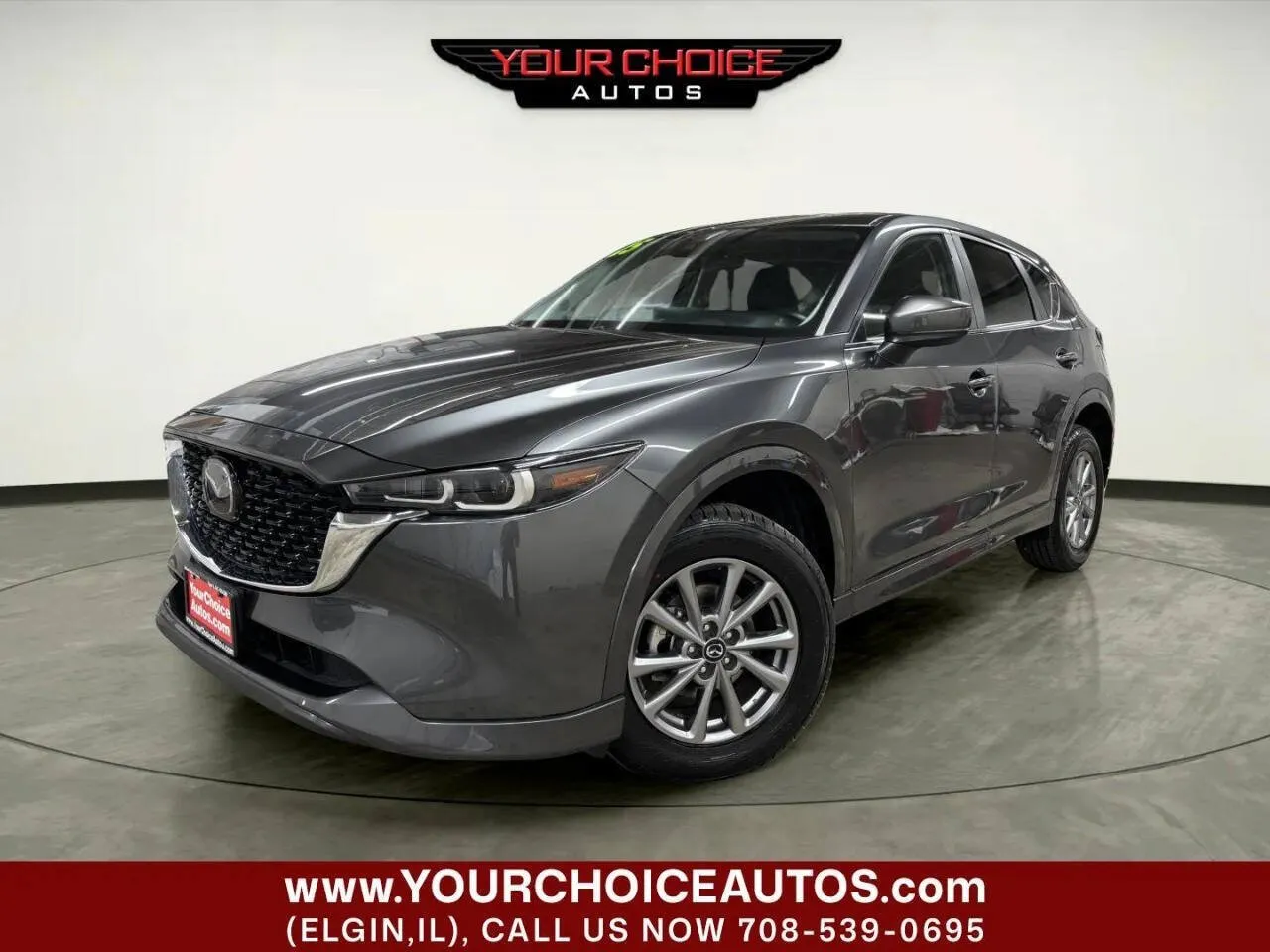 Gray 2025 Mazda CX-5 2.5 S Select Package for sale in Elgin, IL
