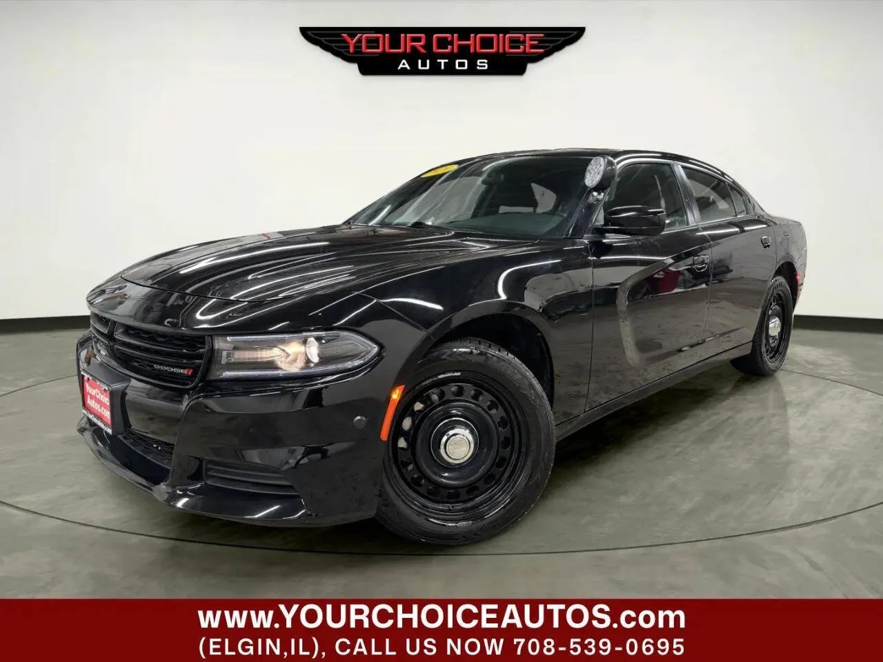 Black 2020 Dodge Charger Police for sale in Elgin, IL