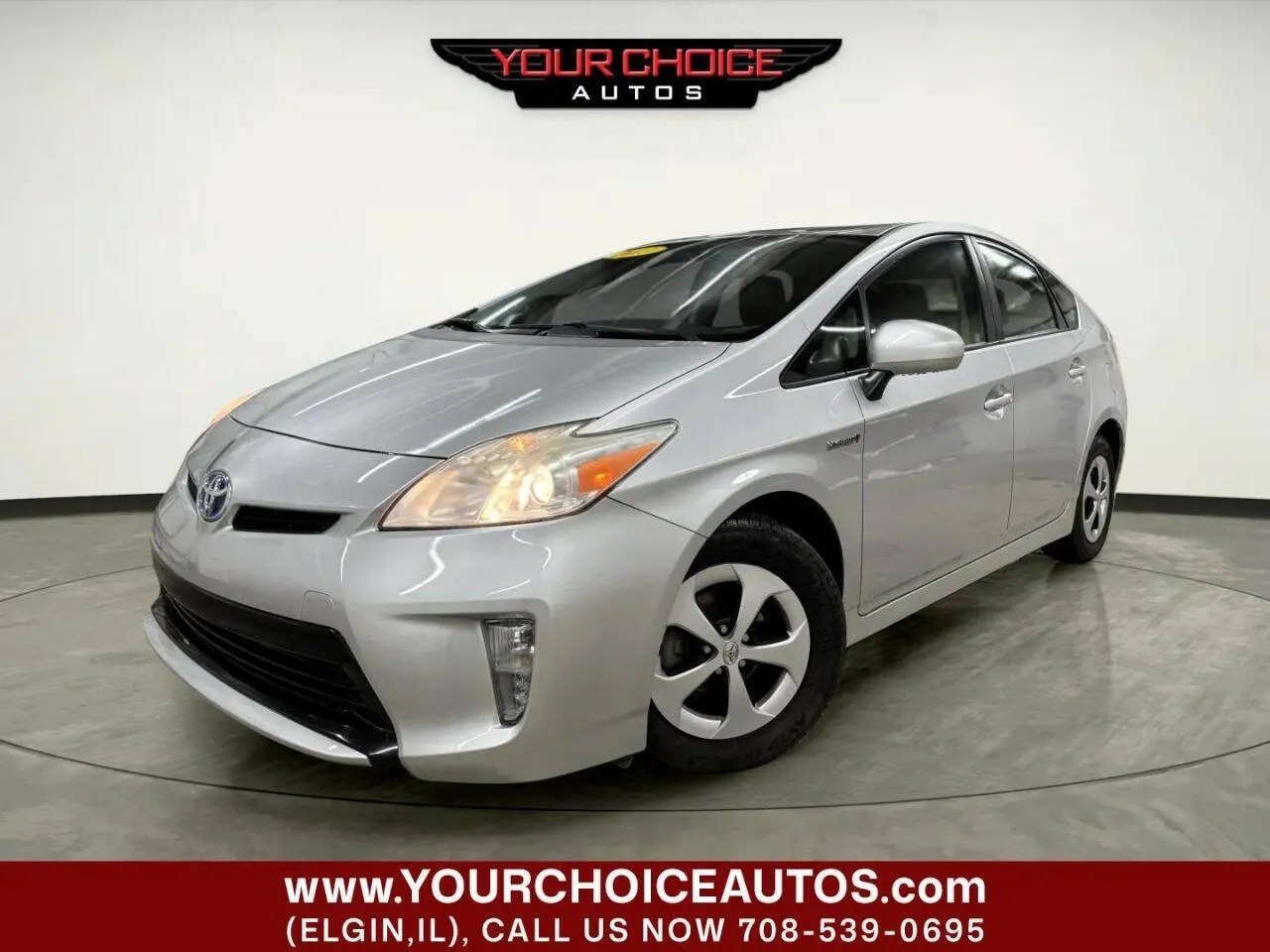 Silver 2013 Toyota Prius One 4dr Hatchback for sale in Elgin, IL