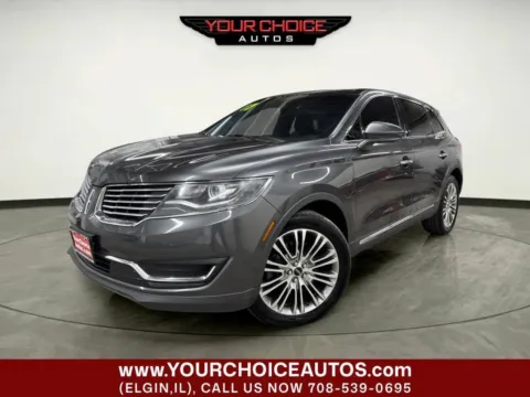 Gray 2017 Lincoln MKX Reserve for sale in Elgin, IL