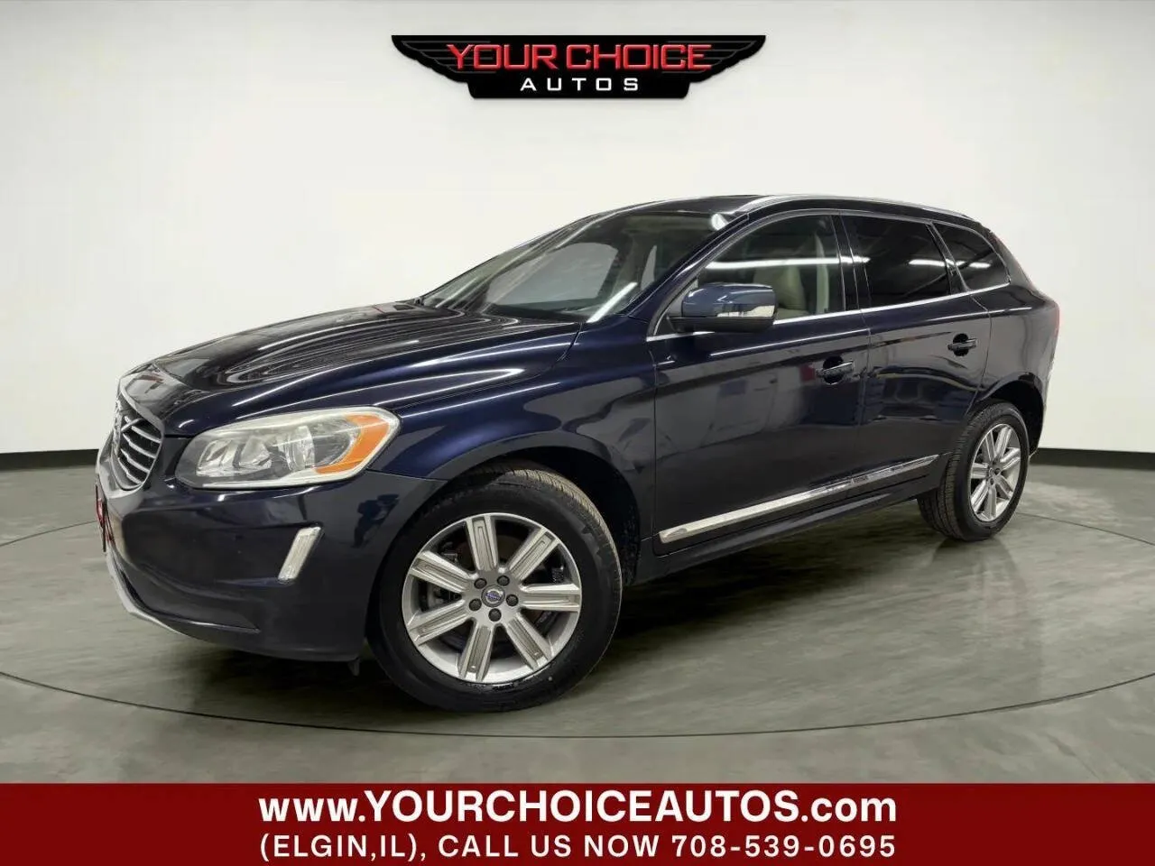 Blue 2016 Volvo XC60 T6 Drive-E for sale in Elgin, IL
