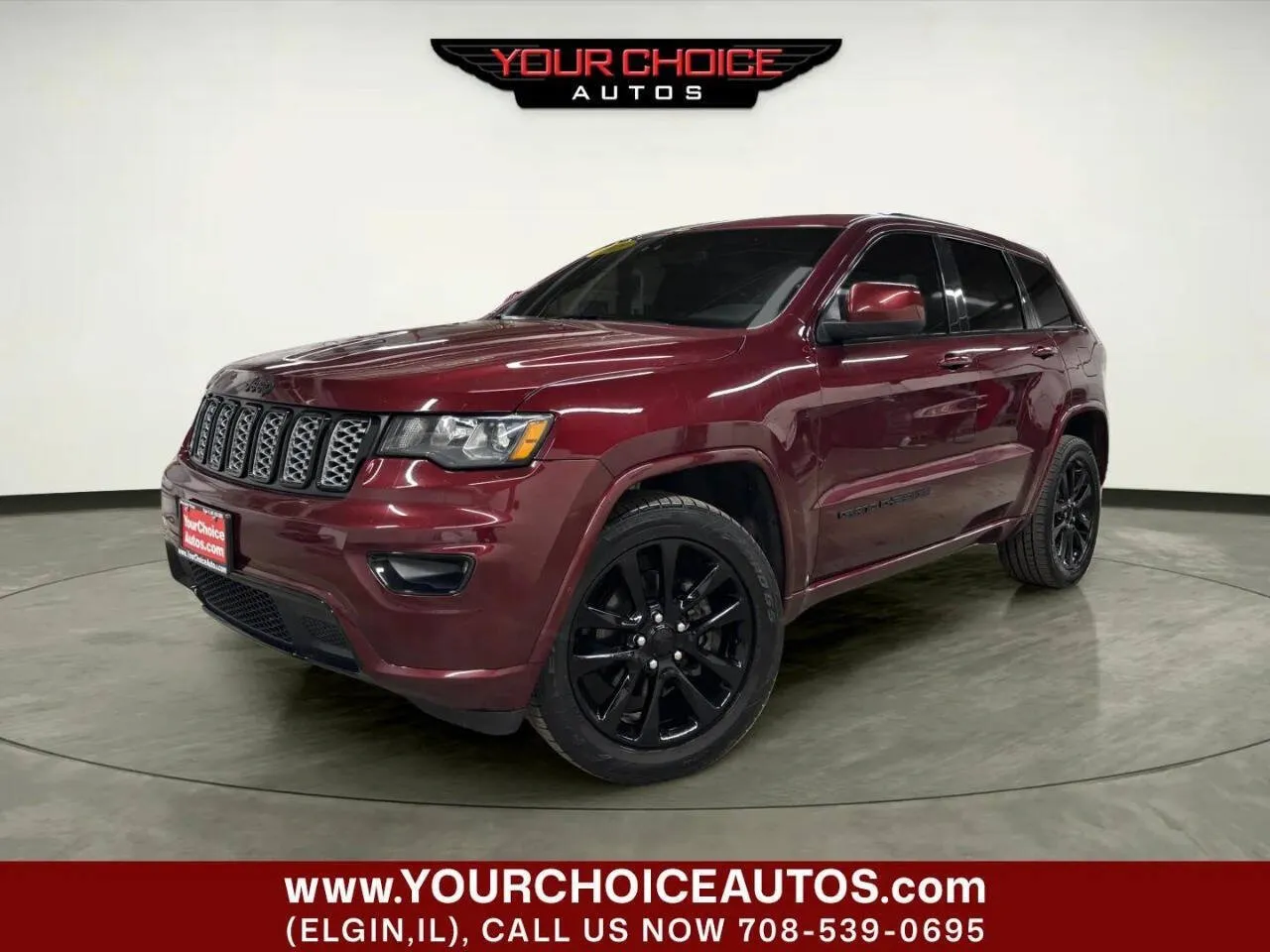 Red 2019 Jeep Grand Cherokee Altitude for sale in Elgin, IL
