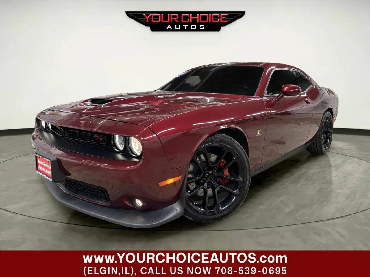 Red 2020 Dodge Challenger R/T Scat Pack for sale in Elgin, IL