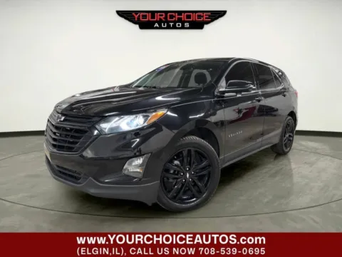 Black 2020 Chevrolet Equinox LT for sale in Elgin, IL