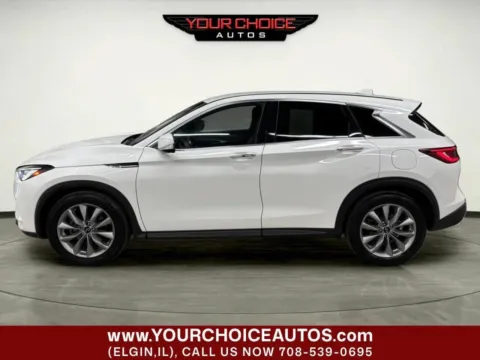Photos of 2022 INFINITI QX50 PURE for sale in Elgin, IL at Your Choice Autos - Elgin