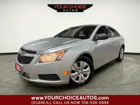 Silver 2014 Chevrolet Cruze LS for sale in Elgin, IL
