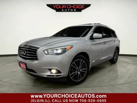 Silver 2013 INFINITI JX35 Base AWD 4dr SUV for sale in Elgin, IL