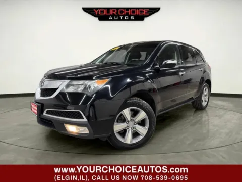 Black 2013 Acura MDX Tech Pkg for sale in Elgin, IL
