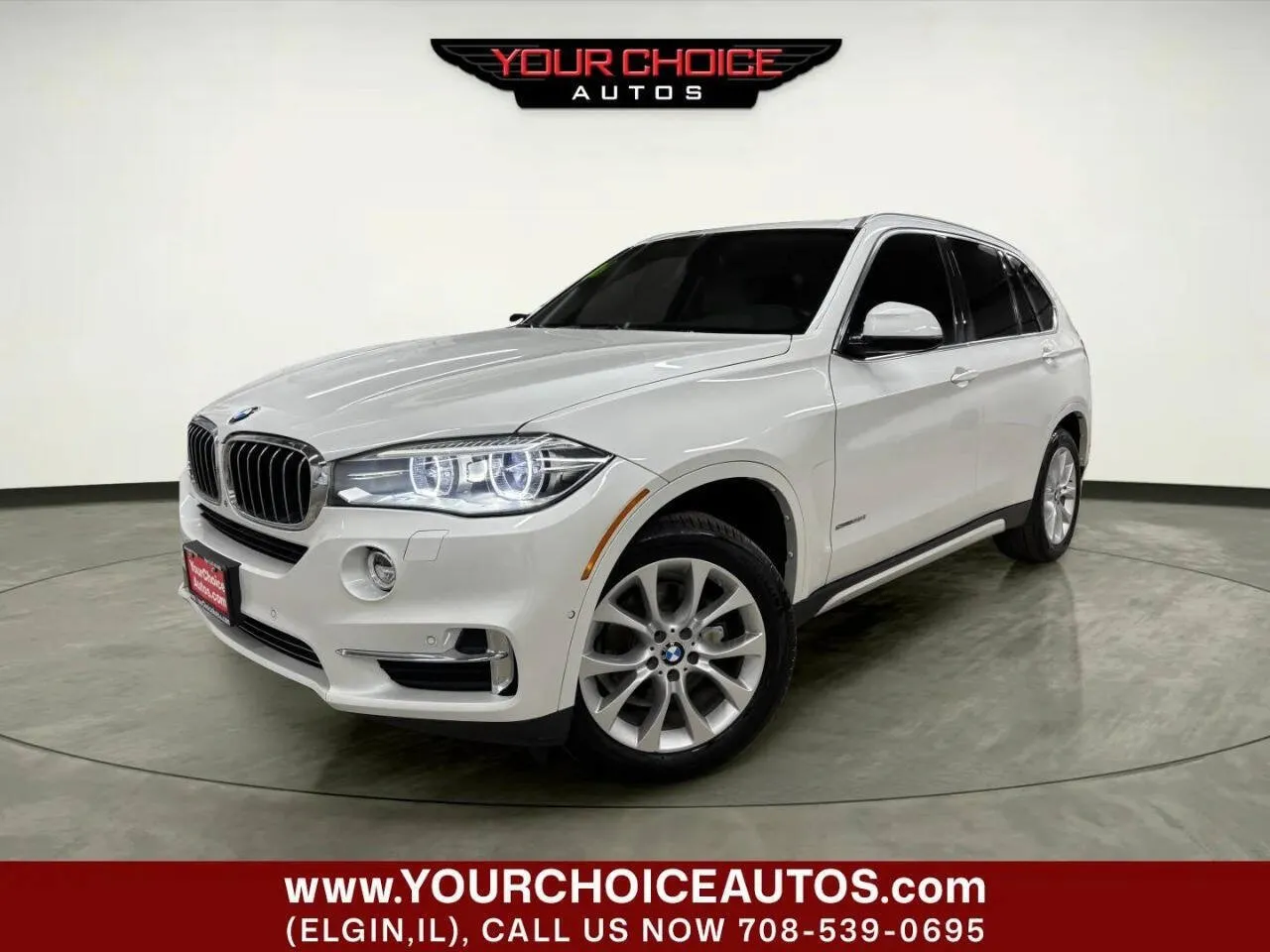 White 2014 BMW X5 sDrive35i for sale in Elgin, IL