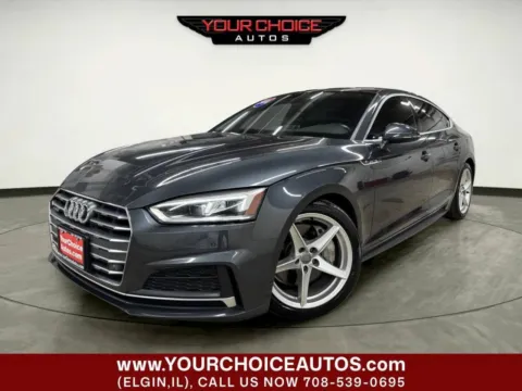 Gray 2018 Audi A5 Sportback Premium Plus for sale in Elgin, IL