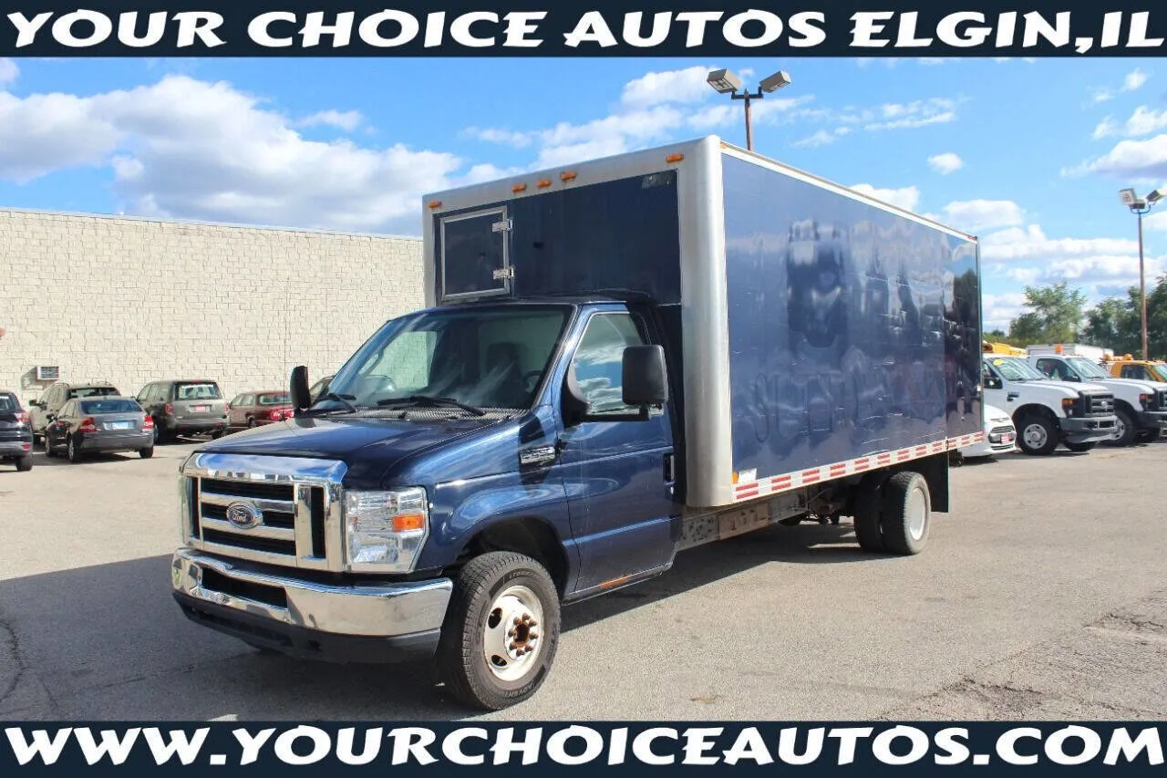 Blue 2016 Ford Econoline Commercial Cutaway E 450 SD 2dr Commercial/Cutaway/Chassis 138 176 in. WB for sale in Elgin, IL