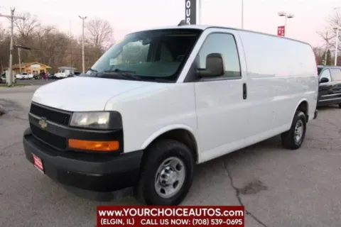 White 2018 Chevrolet Express Cargo Van 2500 3dr Cargo Van for sale in Elgin, IL