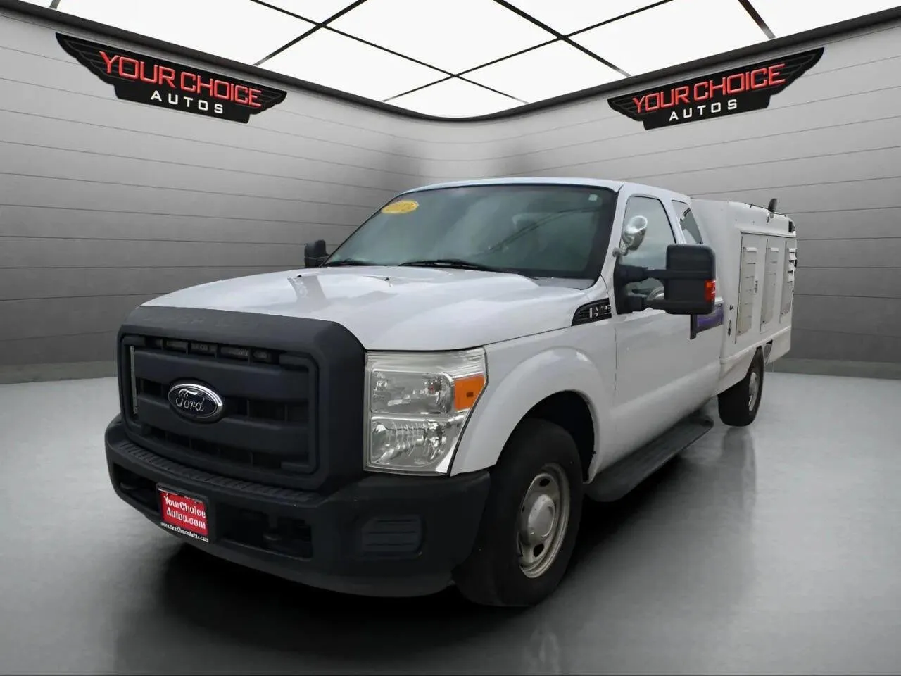 White 2012 Ford Super Duty F-250 SRW 4X2 4dr SuperCab 141.8 158 in. WB for sale in Elgin, IL