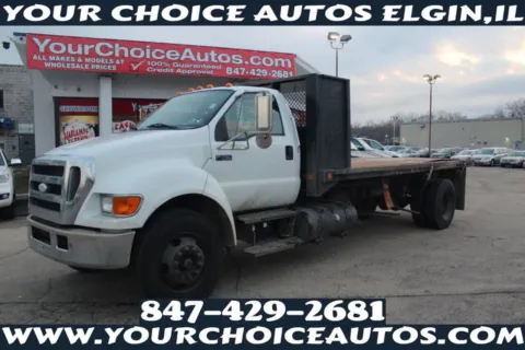 White 2007 Ford F-750 Super Duty 4X2 2dr Regular Cab for sale in Elgin, IL
