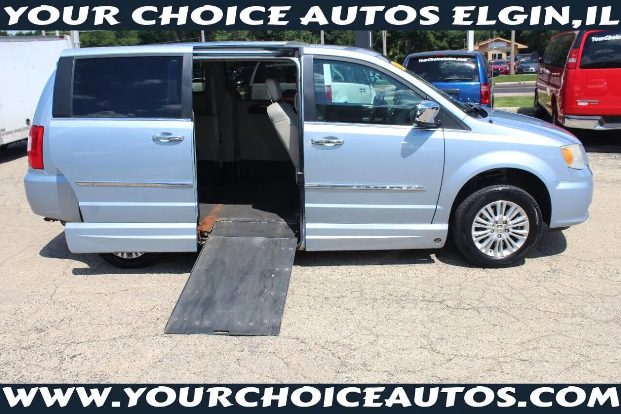Blue 2012 Chrysler Town & Country Limited for sale in Elgin, IL
