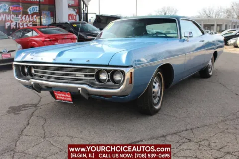 Blue 1971 Dodge Polara 2dr Hardtop Coupe for sale in Elgin, IL