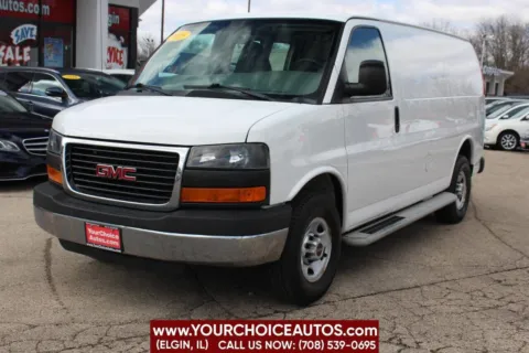White 2015 GMC Savana Cargo Van 2500 3dr Cargo Van w/1WT for sale in Elgin, IL