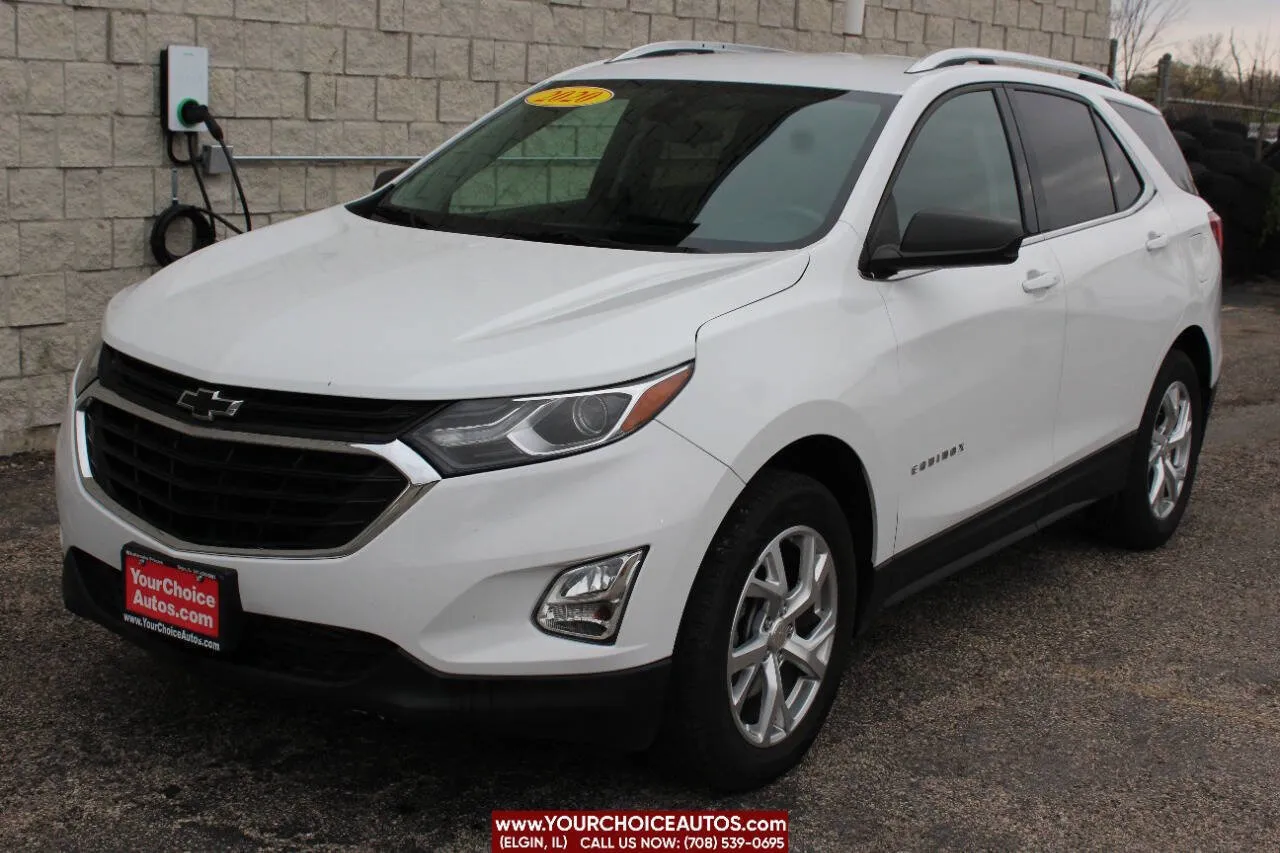 White 2020 Chevrolet Equinox LT for sale in Elgin, IL