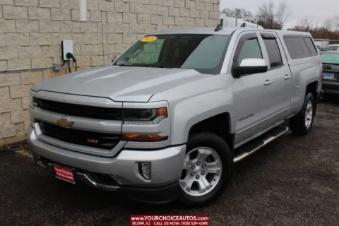 Silver 2018 Chevrolet Silverado 1500 LT for sale in Elgin, IL