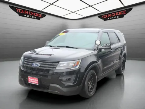 Black 2019 Ford Police Interceptor Utility AWD 4dr SUV for sale in Elgin, IL