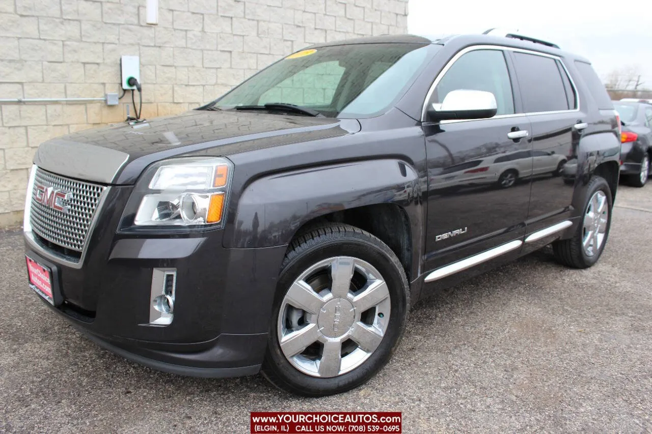 Gray 2013 GMC Terrain Denali for sale in Elgin, IL