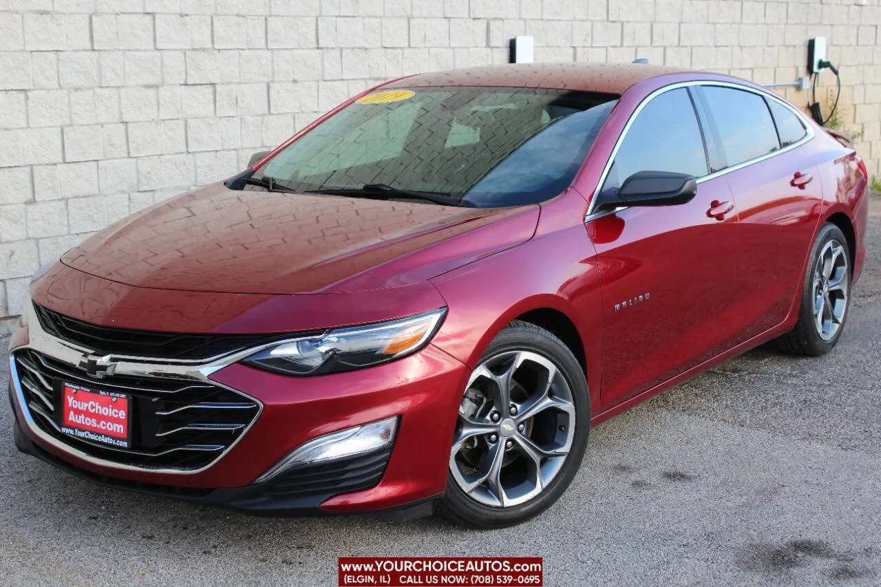 Red 2019 Chevrolet Malibu RS for sale in Elgin, IL