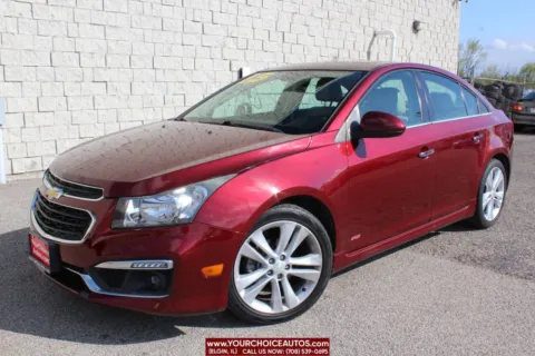 Red 2015 Chevrolet Cruze LTZ for sale in Elgin, IL