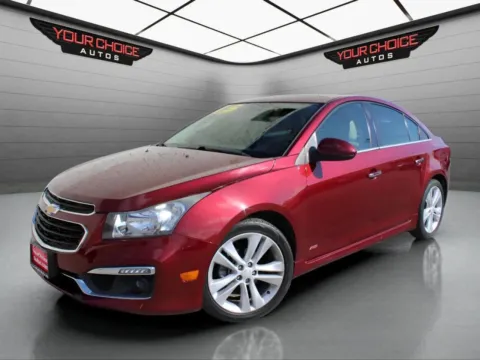 Red 2015 Chevrolet Cruze LTZ for sale in Elgin, IL