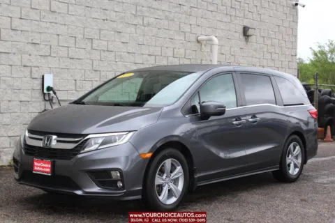 Gray 2019 Honda Odyssey EX L w/Navi w/RES 4dr Mini Van and RES for sale in Elgin, IL