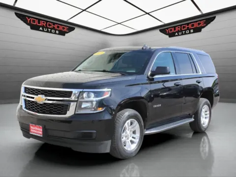 Black 2019 Chevrolet Tahoe LT for sale in Elgin, IL