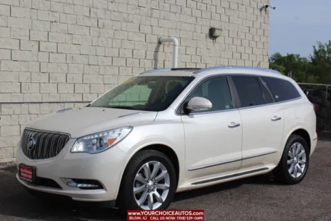 White 2015 Buick Enclave Premium for sale in Elgin, IL